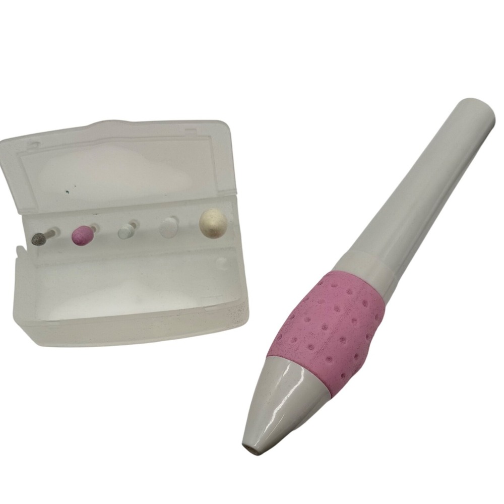 Electric Nail File Drill with 5 Heads Manicure‎ Pedicure Tool Kit works